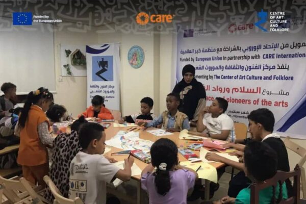 عدن/ انامل اطفالنا تمزج الفن بالسلام بقوالب فنون معبرة